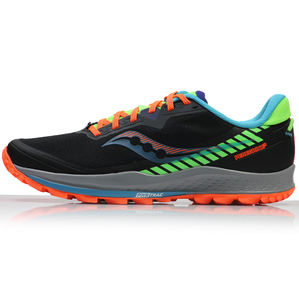Saucony Peregrine 11 Men's Trail Shoe - Black/Future | The Running Outlet