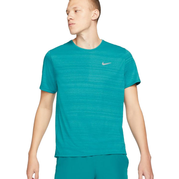 Nike Men's DF Miler Short Sleeve Running Tee Model