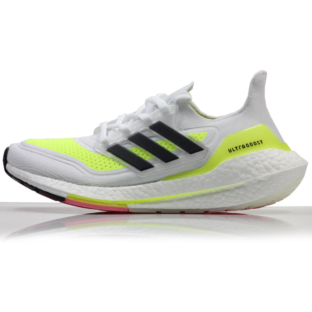 crecer Dime flor Adidas UltraBoost 21 Women's Running Shoe - Cloud White/Core Black/Solar  Yellow | The Running Outlet