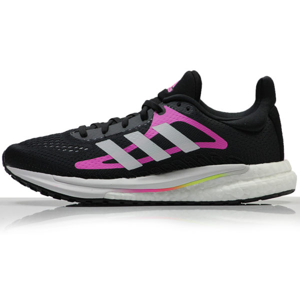 adidas Solar Glide 3 Women's Running Shoe - Core Black/White/Screaming ...