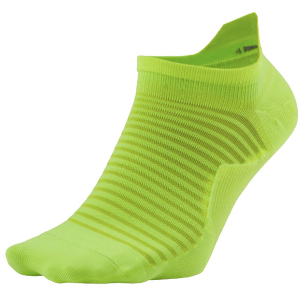 Nike Spark No-Show Unisex Running Sock - Volt/Reflective | The Running ...