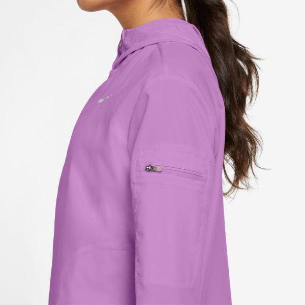 Nike Impossibly Light Women's Running Jacket - Fuchsia Glow/Reflective Silver - Image 3