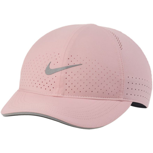 Nike Featherlight Women's Running Cap pink front