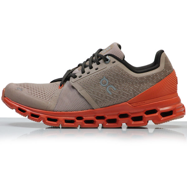 On Cloudstratus Women's Running Shoe - Rosebrown/Flare | The Running Outlet