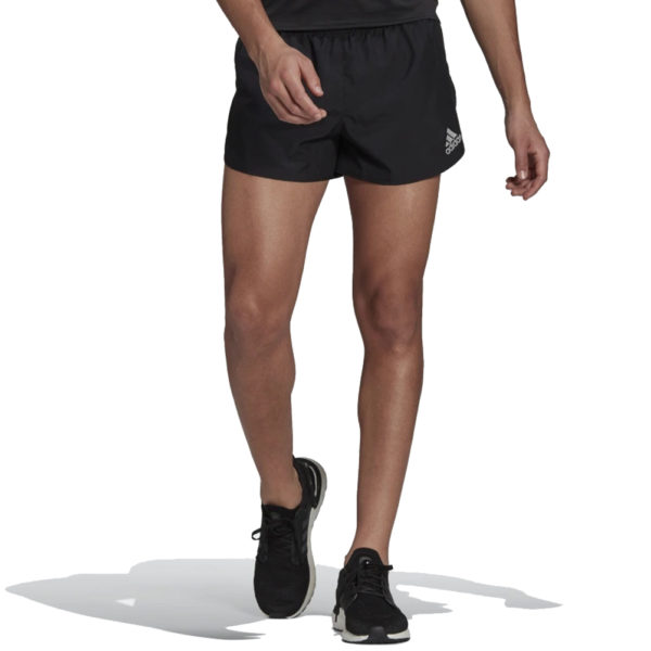 Adidas Fast Split Men's Running Short Model Front