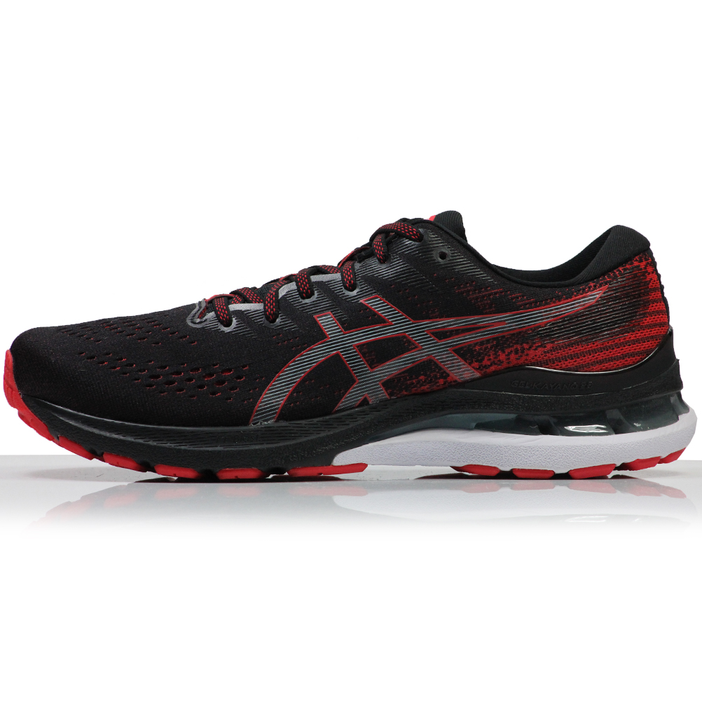Asics Gel Kayano 28 Men's Running Shoe - Black/Electric Red | The Running  Outlet