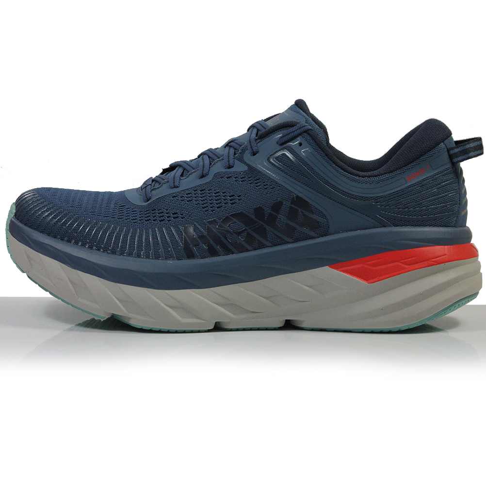 Hoka One One Bondi 7 Men's Running Shoe - Teal/ Outer Space | The ...