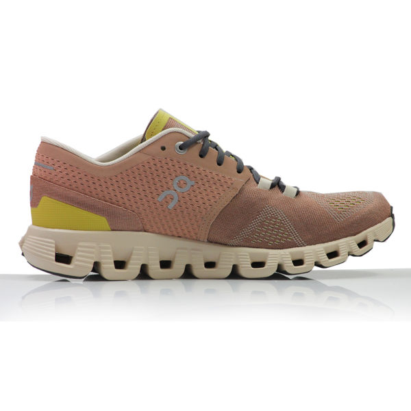 ON Cloud X Women's Running Shoe - Mocha/Sand - Image 2