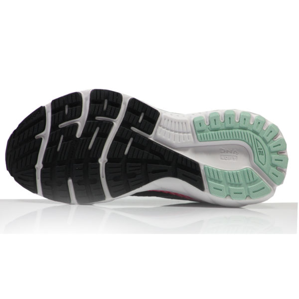 Brooks Adrenaline GTS 21 Women's Running Shoe - Black/Turquoise/Raspberry - Image 3