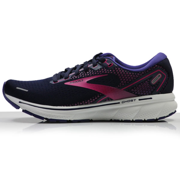 Brooks Ghost 14 Women's Running Shoe - Peacoat/Pink/White | The Running ...