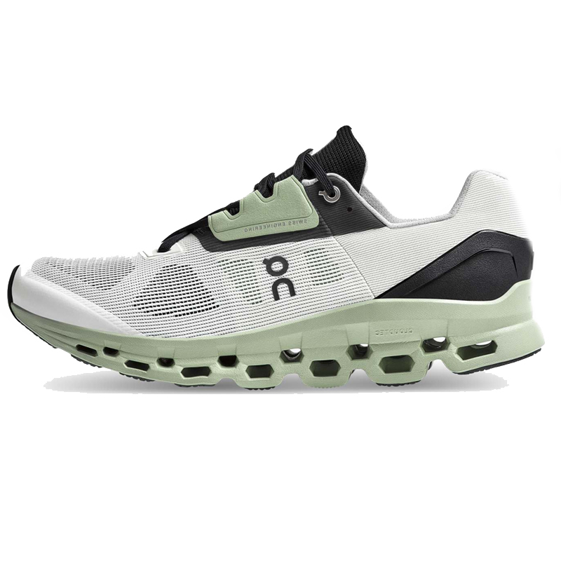 On Cloudstratus Men's Running Shoe - White/Black | The Running Outlet
