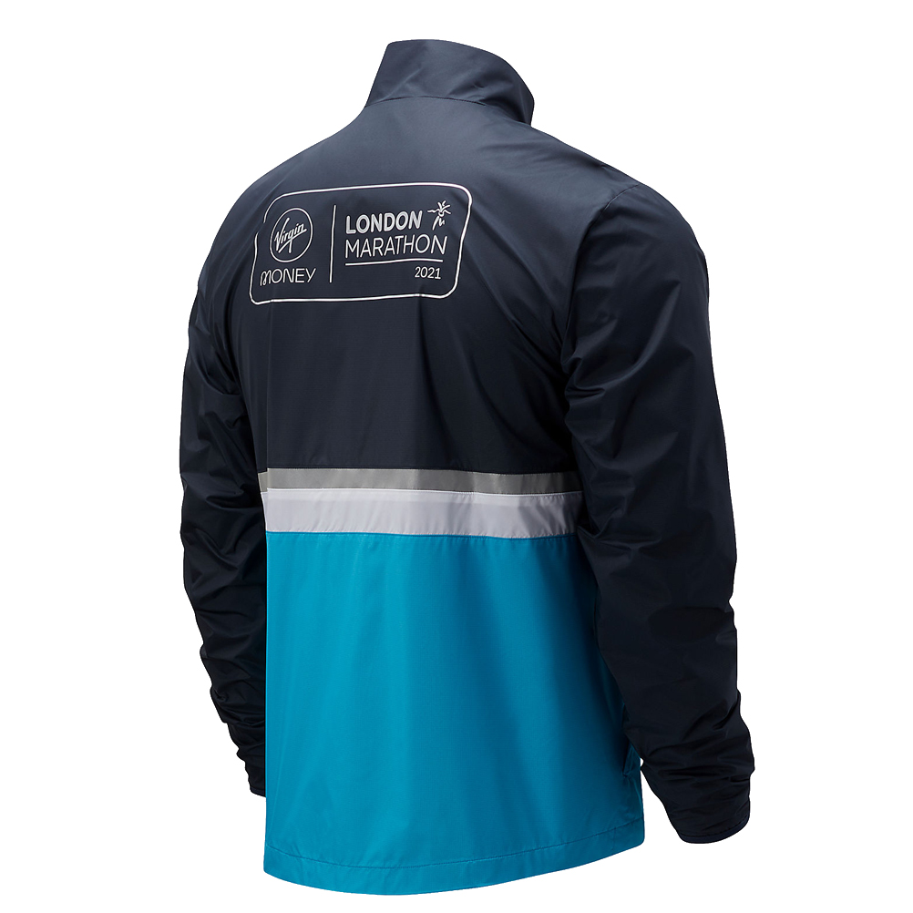 New Balance London Marathon Men's Running Jacket - Virtual Sky