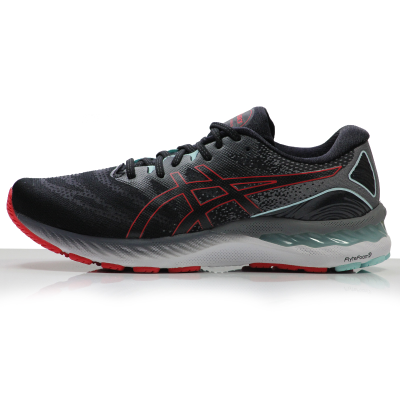 Asics Gel Nimbus 23 Men's Running Shoe - Black/Electric Red | The Running  Outlet