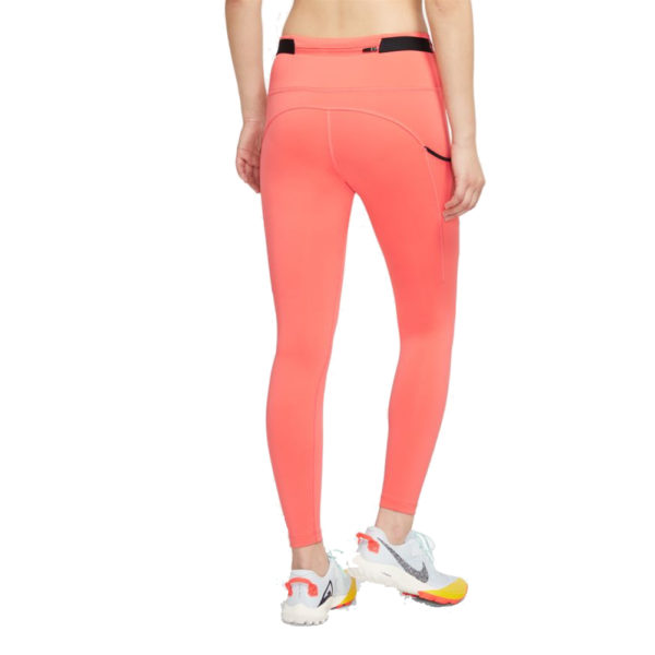 Nike Epic Luxe Trail Women's Running Tight - Magic Ember/Black - Image 2