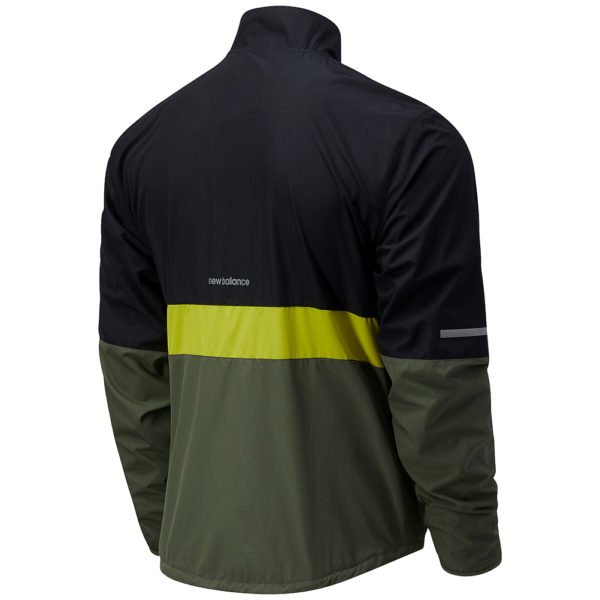 New Balance Accelerate Protect Men's Running Jacket back