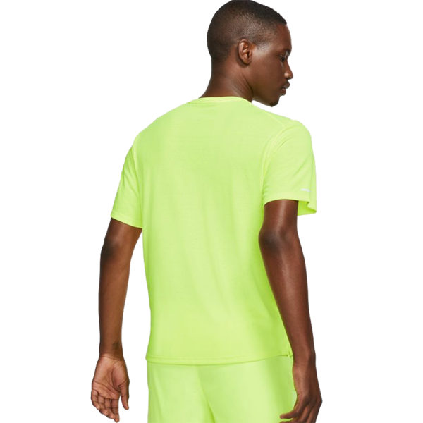 Nike Men's DF Miler Short Sleeve Running Tee Back