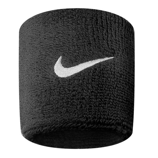 Nike Swoosh Running Wristband black