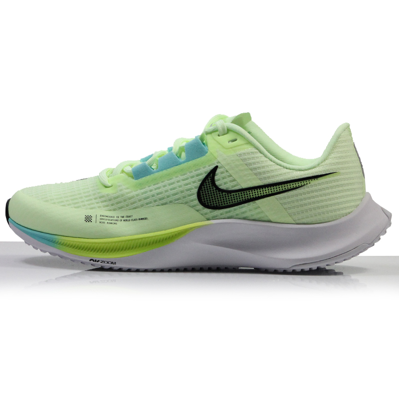 Nike running zoom rival fly sneakers hot sale in white