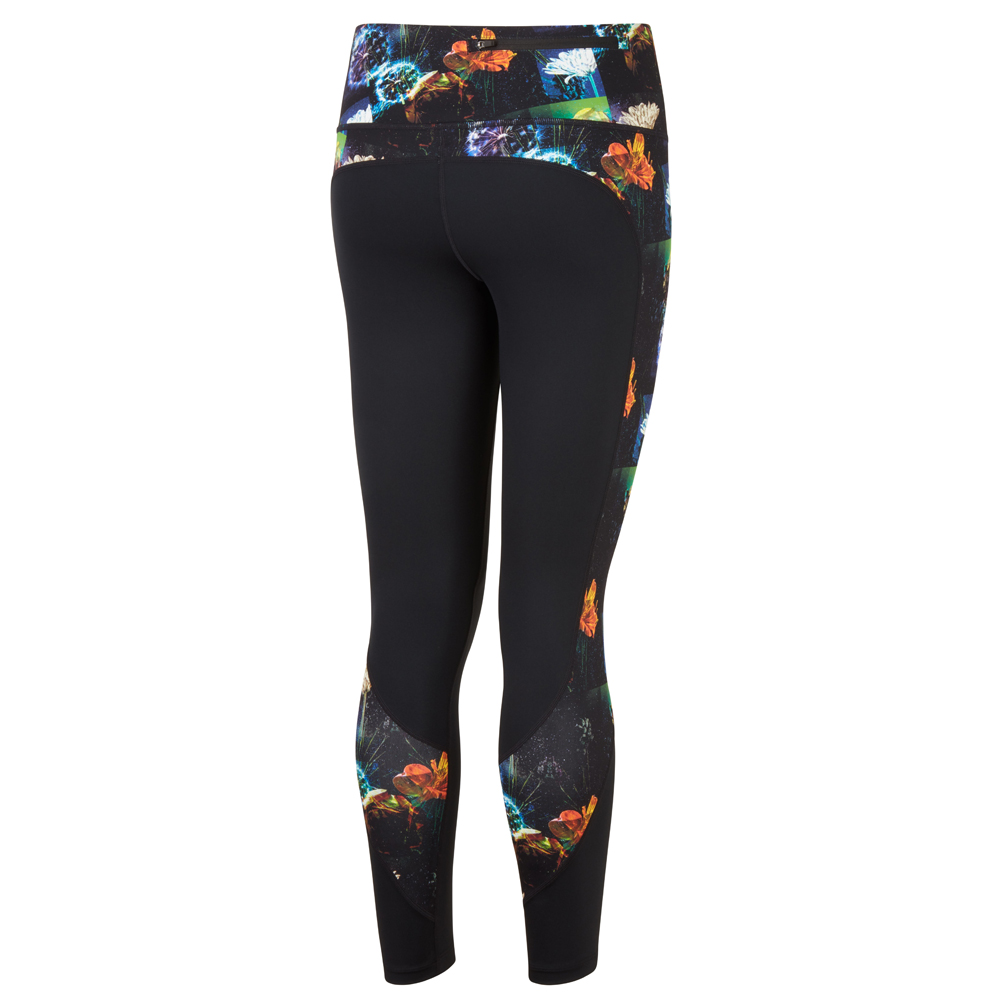 Ronhill Life Sculpt Women's Running Tight - Black/Space Floral | The ...