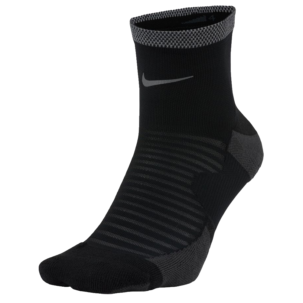 Completo Lo dudo comportarse Nike Spark Cushioned Ankle Unisex Running Sock - Black | The Running Outlet