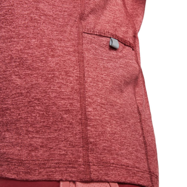 Nike Element Long Sleeve Women's Running Crew - Pomegranate/Archaeo Pink - Image 5