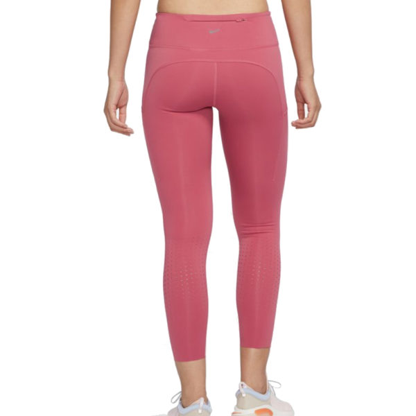 Nike Epic Luxe Women's Running Tight pink back