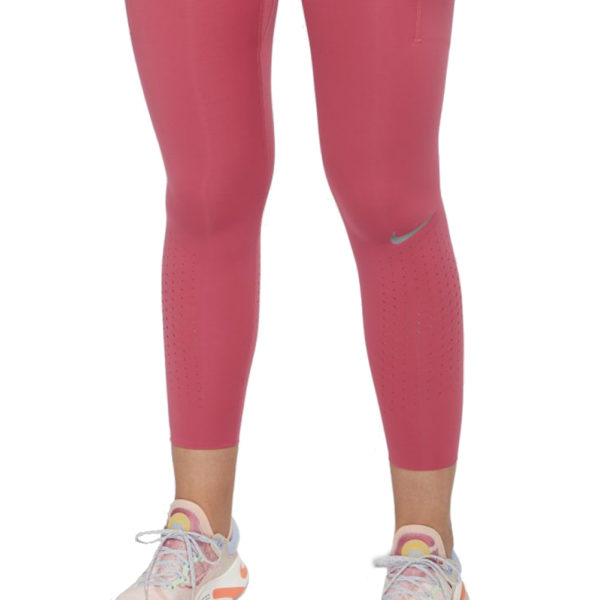 Nike Epic Luxe Women's Running Tight pink leg