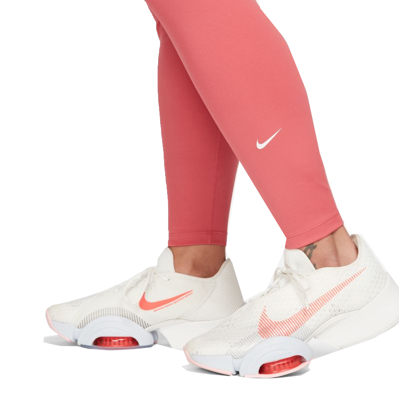 Nike One Women's Running Tight - Pink/White | The Running Outlet