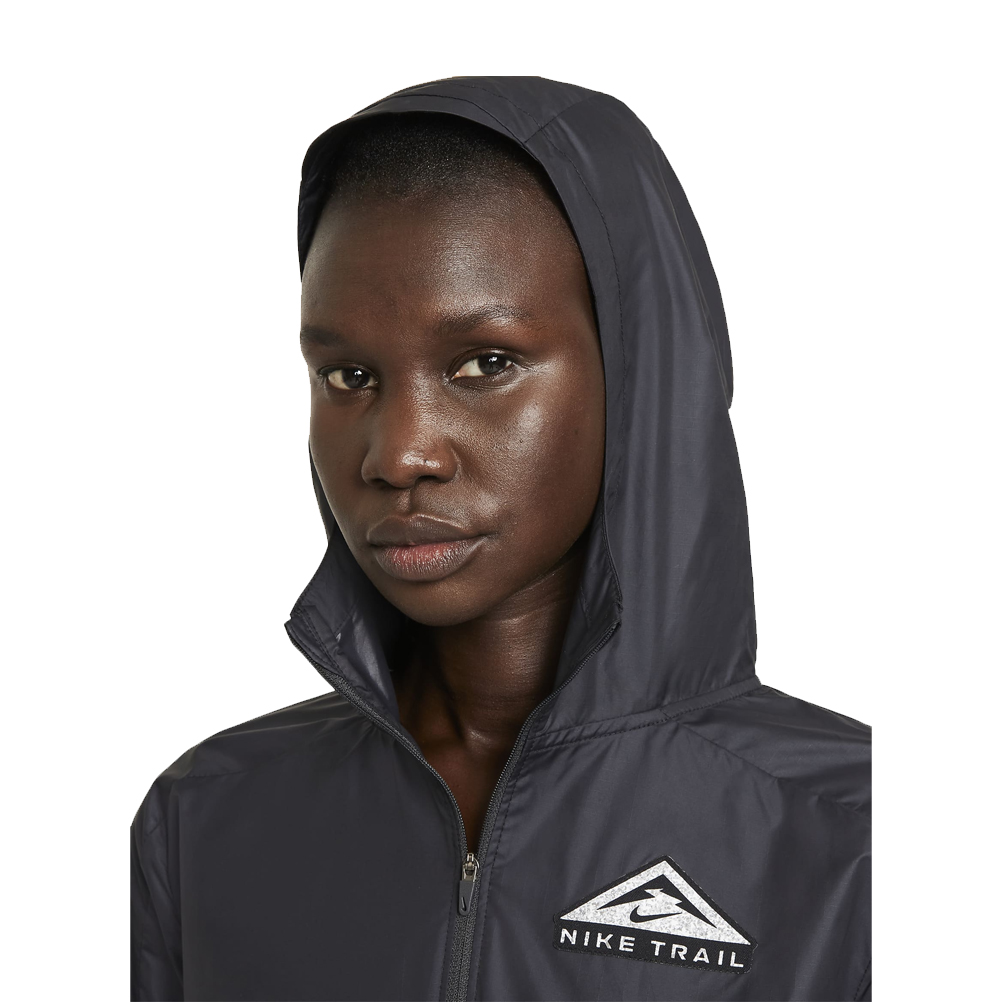 Nike Shield Trail Women's Running Jacket - Black/Black/Dark Smoke
