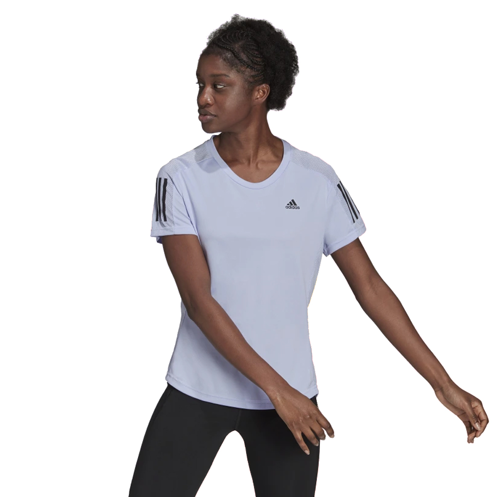 adidas Own The Run Short Sleeve Women's Running Tee - Violet Tone | The  Running Outlet