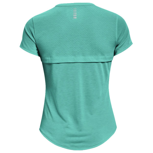 Under Armour Streaker Short Sleeve Women's Running Top - Neptune/Reflective - Image 2