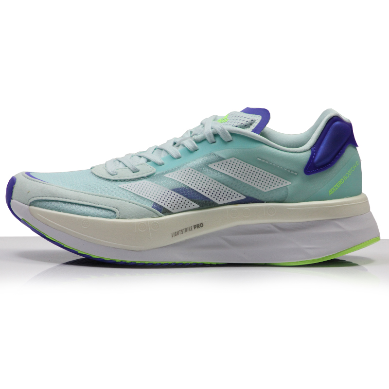 adidas Adizero Boston 10 Running Shoe - Halo Mint/Cloud White/Sonic Ink | The Running Outlet