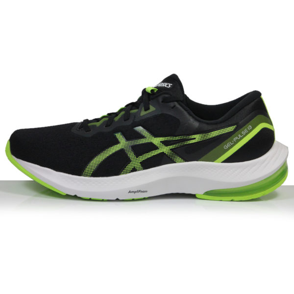Asics Gel Pulse 13 Men's Running Shoe - Black/Hazard Green