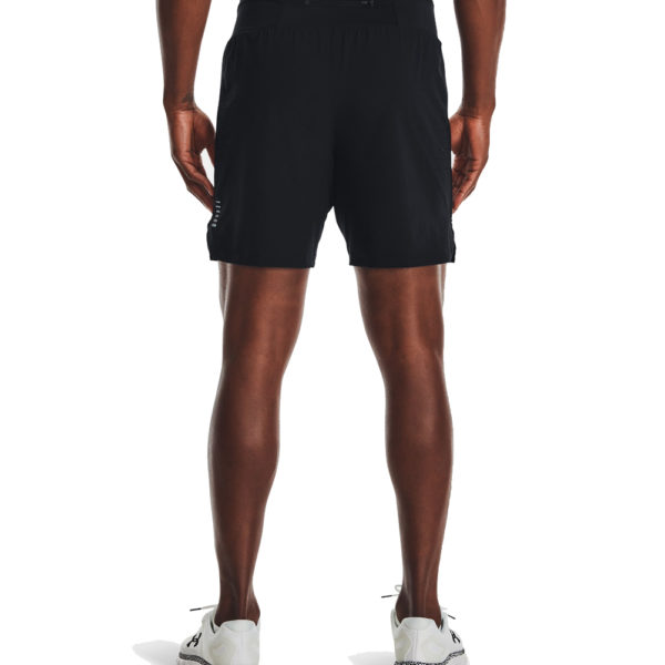 Under Armour Speedpocket 7inch Men's Running Short - Black/Reflective - Image 4