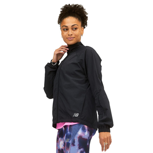 New Balance Impact Run Light Pack Women's Jacket - Black - Image 4