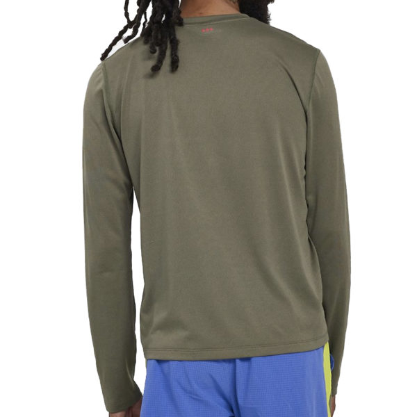 Saucony Stopwatch Men's Long Sleeve Running Tee - Rockface - Image 2