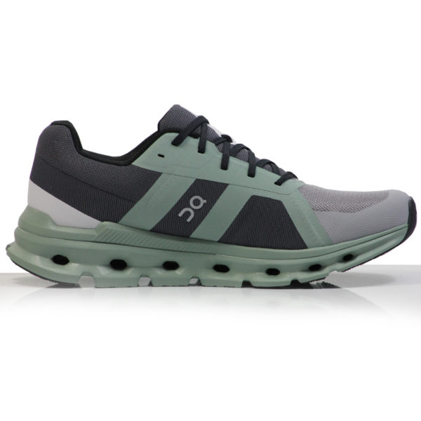 On Cloudrunner Men's Running Shoe - Alloy/Moss - Image 2
