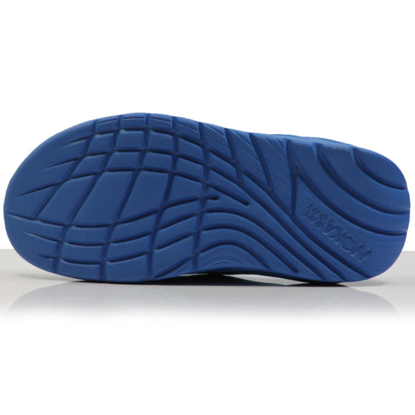 Hoka One One Ora Men's Recovery Slide - Atlantis/Blue Coral - Image 3