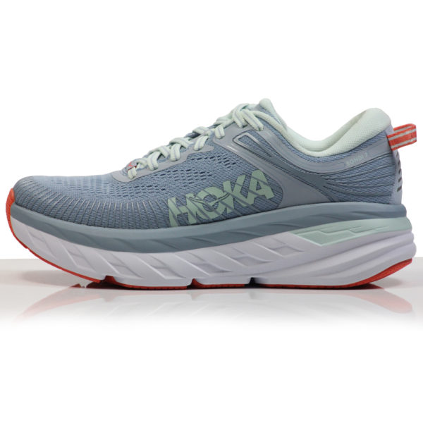 Hoka One One Bondi 7 Women's Running Shoe - Blue Fog/Blue Glass