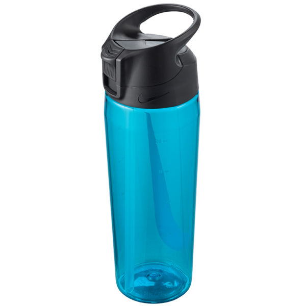 Nike Hypercharge Straw Water Bottle - Blue Fury/Anthracite - Image 2