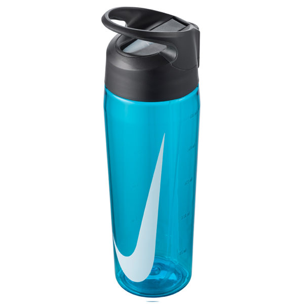 Nike Hypercharge Straw Water Bottle - Blue Fury/Anthracite