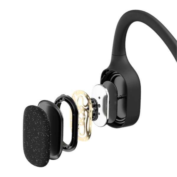 AfterShokz Openswim MP3 Waterproof Headphones inside