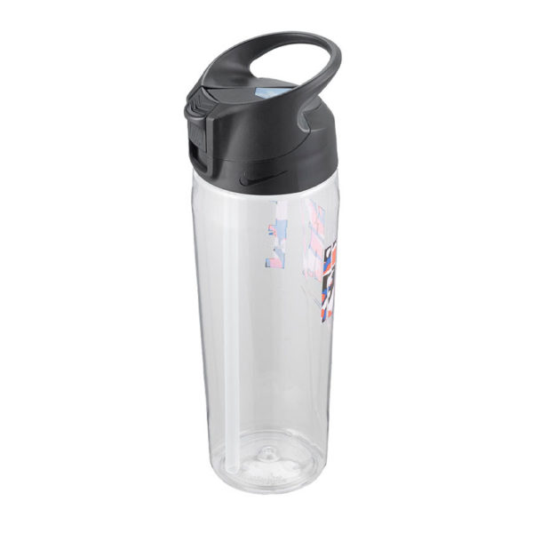Nike Hypercharge Straw Water Bottle - Clear/Pink/Multi - Image 2
