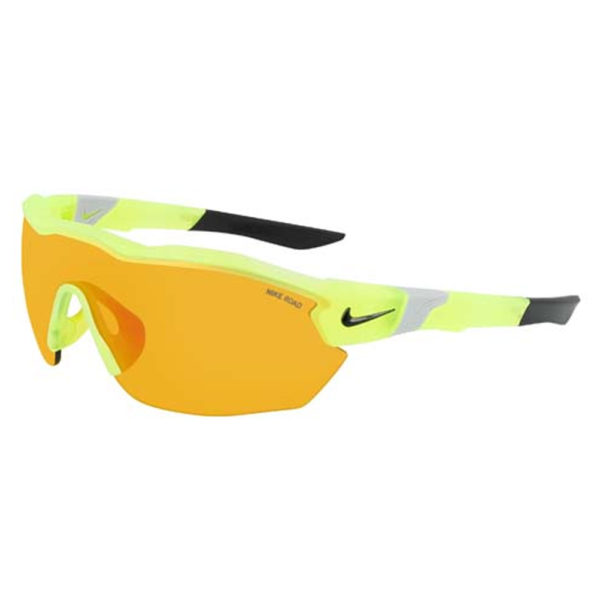 Nike Show X3 Elite L Running Sunglasses - Volt/Road Red Mirror