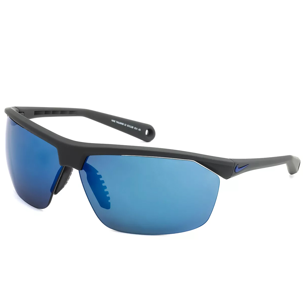 Nike Tailwind 12 Running Sunglasses - Matte Magnet Royal Blue Grey/Blue Sky | The Running Outlet