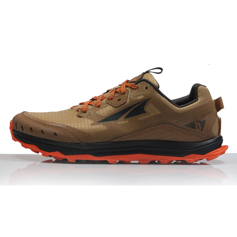 Altra Lone Peak 6 Men's Trail Shoe - Brown/Orange | The Running Outlet