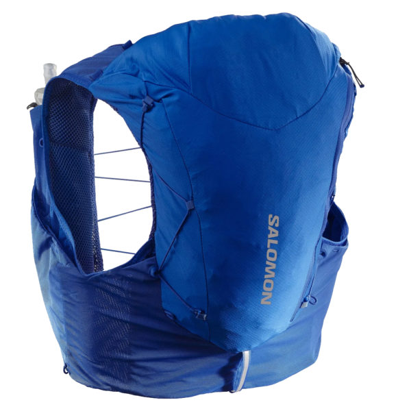 Salomon Unisex ADV Skin 12 Set Running Vest- Nautical Blue/Ebony/White - Image 3
