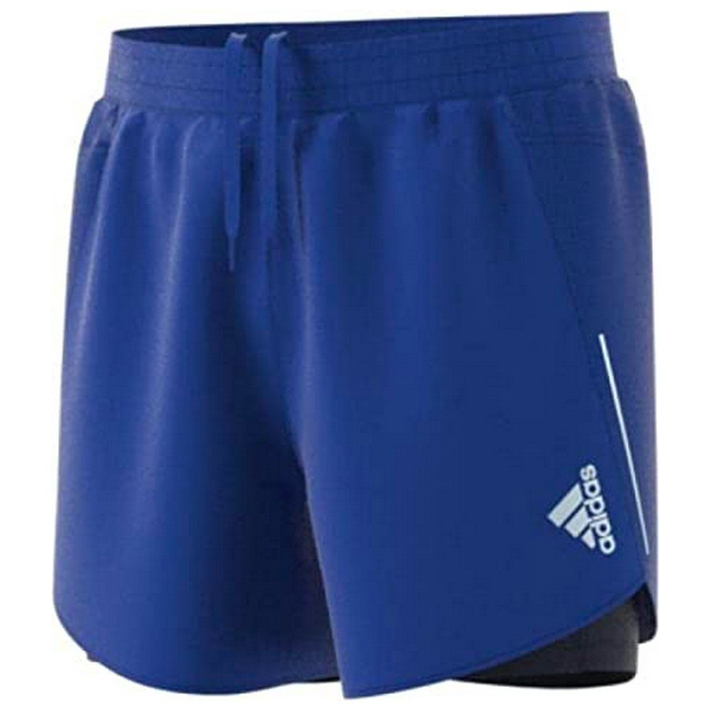 Adidas Designed 4 Running 2in1 5inch Men's Running Short - Team Royal Blue