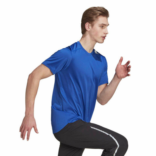 adidas Designed 4 Running Short Sleeve Men's Running Tee Model