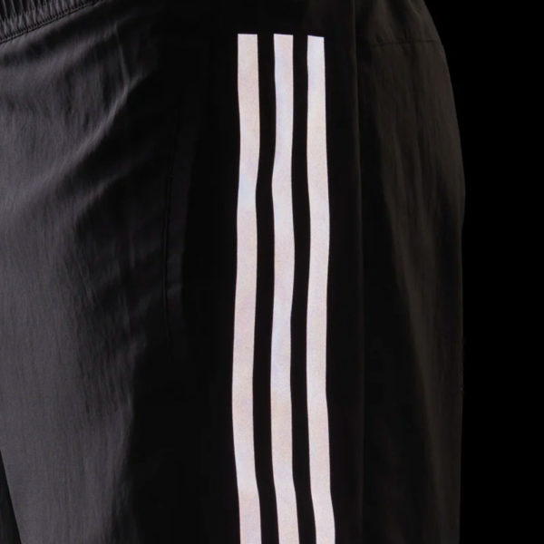 Adidas Run Icon Full Reflective 3-Stripes 5inch Men's Running Short